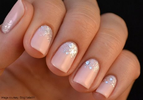 pink-bridal-nails-14_8 Unghii de mireasa roz