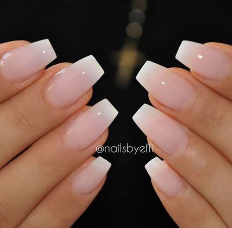 plain-pink-acrylic-nails-76_7 Unghii acrilice roz simplu
