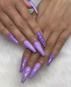 purple-acrylic-nails-87_14 Unghii acrilice violet