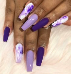 purple-acrylic-nails-87_2 Unghii acrilice violet