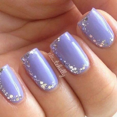 purple-bridesmaid-nails-48_2 Violet domnisoara de onoare cuie