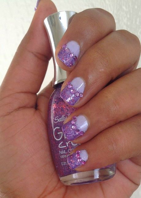 purple-wedding-nail-designs-75_3 Modele de unghii de nunta violet