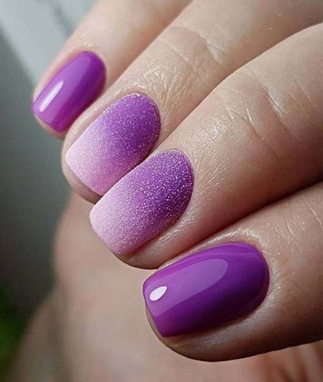 purple-wedding-nail-designs-75_7 Modele de unghii de nunta violet