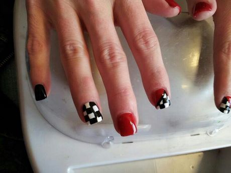 racing-nail-designs-37_11 Modele de unghii de curse