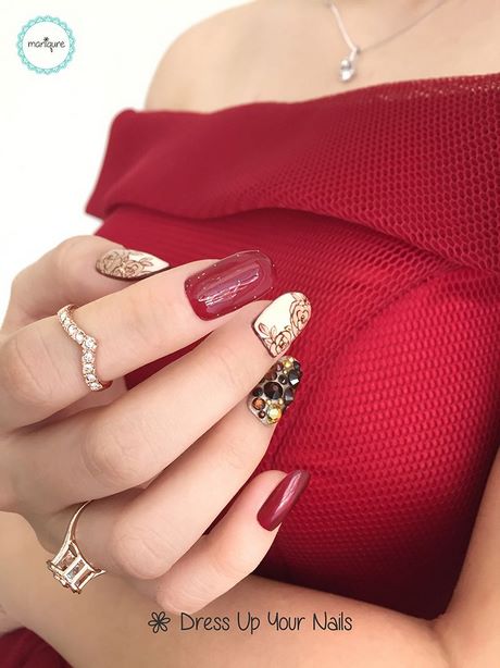 red-nail-designs-for-wedding-51_4 Modele de unghii roșii pentru nuntă