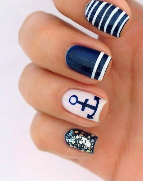 sailor-nails-design-97_14 Design de unghii marinar
