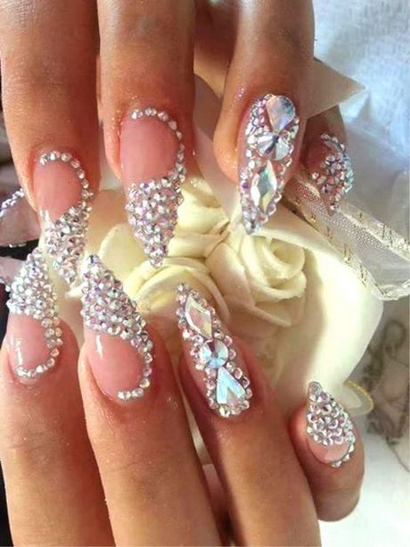 stiletto-wedding-nails-70_16 Stiletto Unghii de nunta