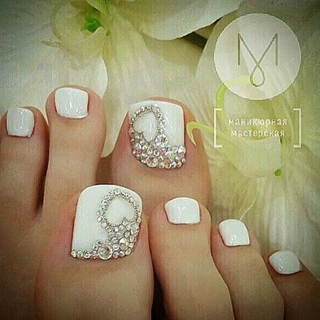 toe-nail-art-for-wedding-33_15 Toe nail art pentru nunta