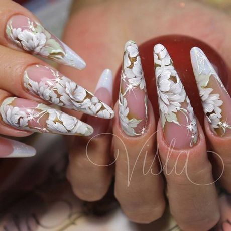wedding-nails-white-87_5 Unghii de nunta alb