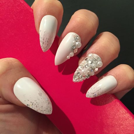 wedding-nails-with-pearls-73 Cuie de nunta cu perle