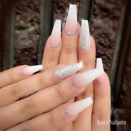 wedding-white-nails-34_12 Nunta unghiile albe