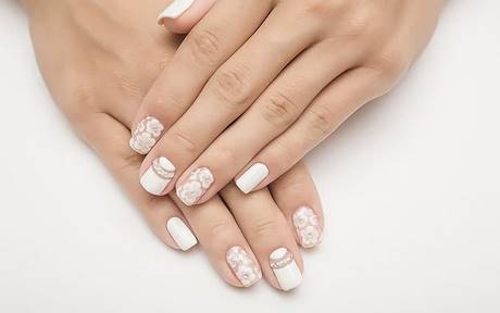 wedding-white-nails-34_18 Nunta unghiile albe