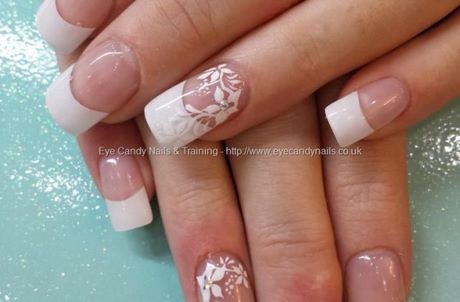 wedding-white-nails-34_3 Nunta unghiile albe