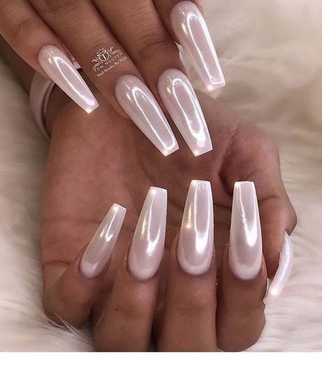wedding-white-nails-34_8 Nunta unghiile albe