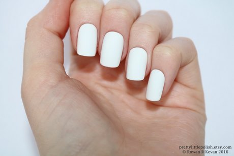 white-acrylic-nails-matte-86_12 Unghii acrilice albe mat