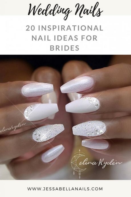 white-bridal-nails-42_4 Unghii albe de mireasă