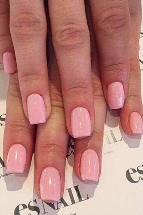 winter-pink-nails-84_11 Unghiile roz de iarnă