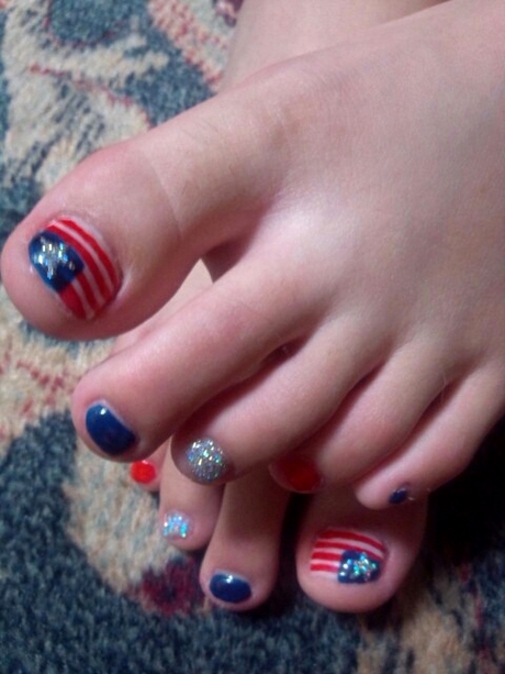 4th-july-toe-nail-art-designs-43_17 4 iulie toe nail art modele