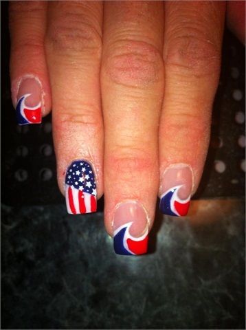 4th-of-july-acrylic-nail-designs-44_12 4 iulie modele de unghii acrilice