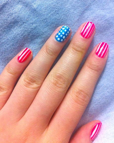 4th-of-july-nails-easy-65_6 4 iulie cuie ușor