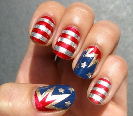 4th-of-july-nails-tumblr-38_14 4 iulie cuie tumblr