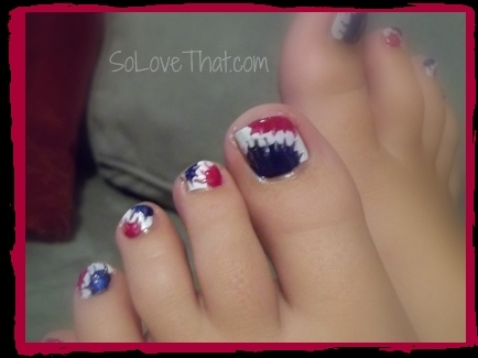 4th-of-july-toe-nail-art-ideas-58 4 iulie toe nail art Idei