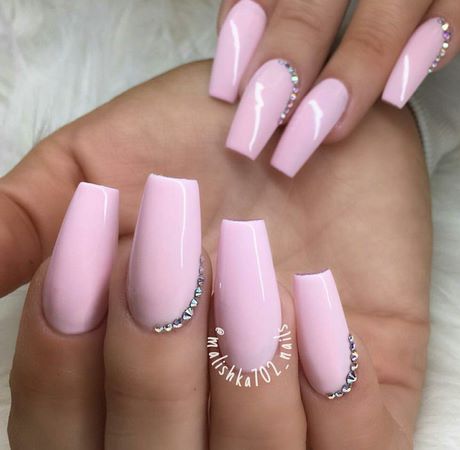 acrylic-nails-baby-pink-83_6 Unghii acrilice copil roz