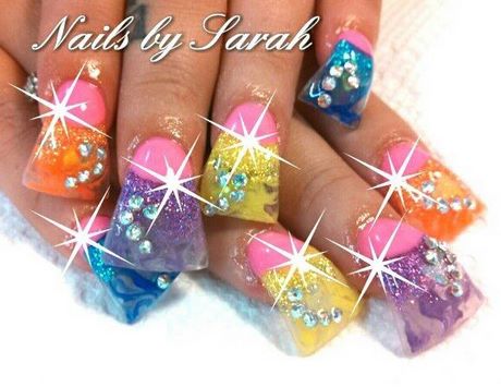 acrylic-nails-for-easter-77_18 Unghii acrilice pentru paste