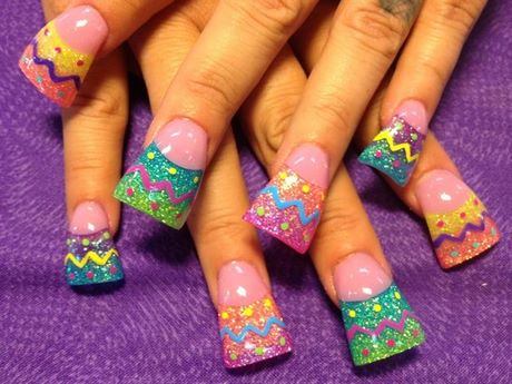 acrylic-nails-for-easter-77_4 Unghii acrilice pentru paste