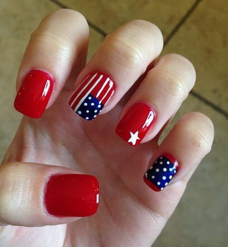 american-flag-nail-designs-01_11 Modele de unghii de pavilion American
