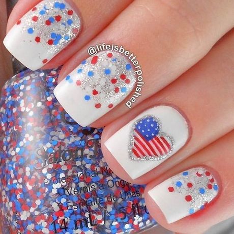 american-flag-nail-designs-01_18 Modele de unghii de pavilion American