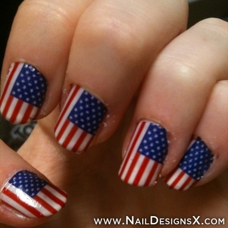 american-flag-nail-designs-01_4 Modele de unghii de pavilion American
