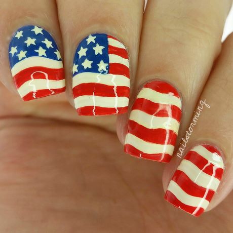 american-flag-nail-designs-01_6 Modele de unghii de pavilion American