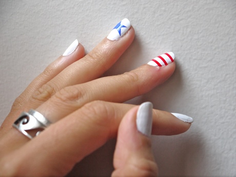 american-flag-nails-74_9 Cuie de pavilion American