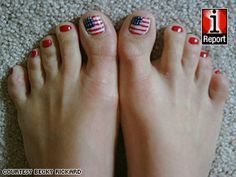 american-flag-toenails-46_7 Unghiile de la picioare de pavilion American