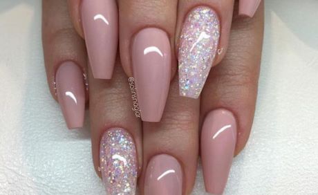 baby-pink-fake-nails-48_12 Pat roz Unghii False