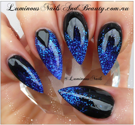 black-acrylic-stiletto-nails-73_2 Unghii stiletto acrilice negre