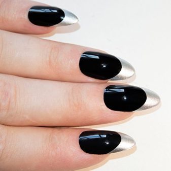 black-and-silver-fake-nails-01_15 Unghii False negre și argintii