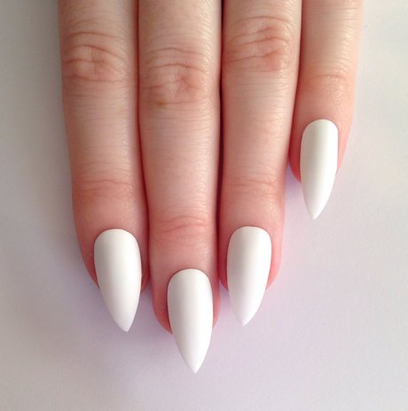 black-and-white-fake-nails-65_16 Unghii false alb-negru