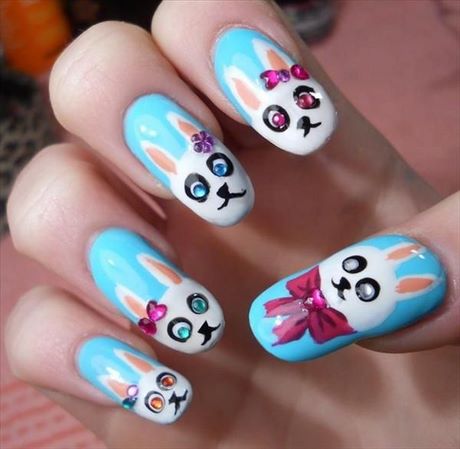 bunny-nail-design-71_4 Bunny design de unghii