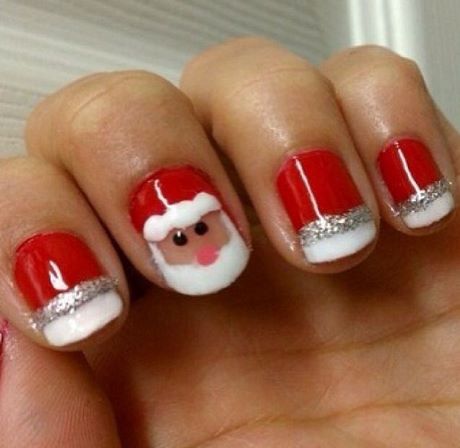 christmas-nail-ideas-for-short-nails-74_10 Idei de unghii de Crăciun pentru unghii scurte