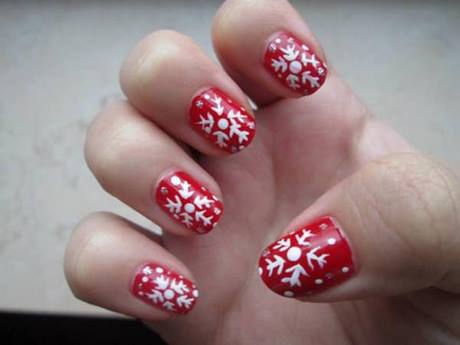 christmas-nail-ideas-for-short-nails-74_7 Idei de unghii de Crăciun pentru unghii scurte