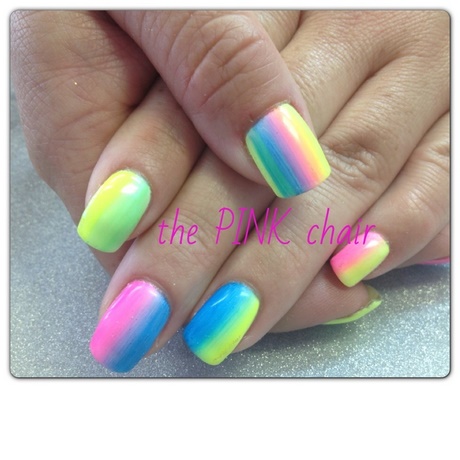 colourful-gel-nails-74_2 Unghii colorate cu gel