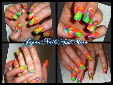 colourful-gel-nails-74_5 Unghii colorate cu gel