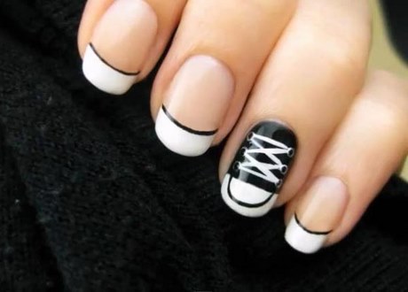cute-nail-designs-for-small-nails-37_16 Modele drăguțe de unghii pentru unghii mici