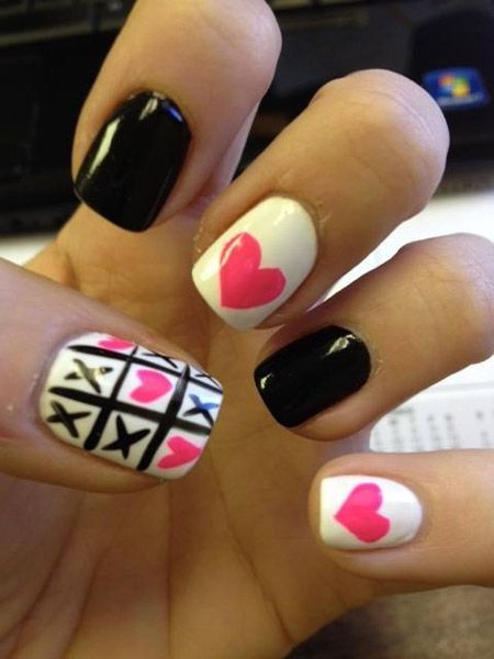 cute-nail-designs-for-valentines-day-37_18 Modele de unghii drăguț pentru Ziua Îndrăgostiților