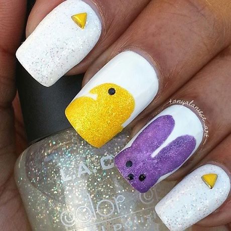 cute-nails-for-easter-38_17 Unghii drăguțe pentru Paște