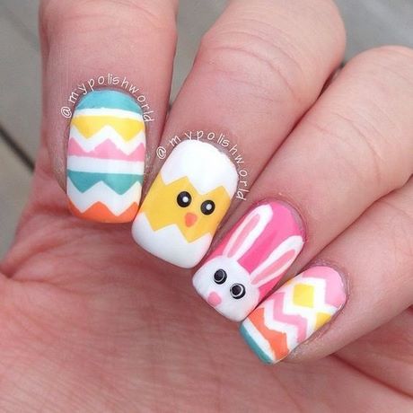 easter-bunny-nail-art-89_16 Easter bunny nail art
