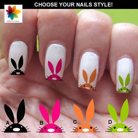 easter-bunny-nail-designs-37_8 Easter bunny nail designs