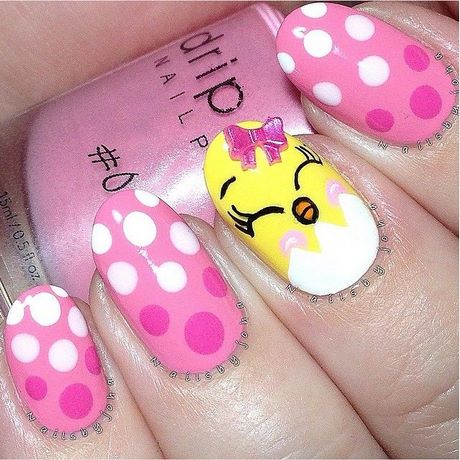 easter-chick-nail-art-75_17 Easter chick nail art